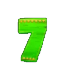 Green seven symbol in Chilli Prize Pots